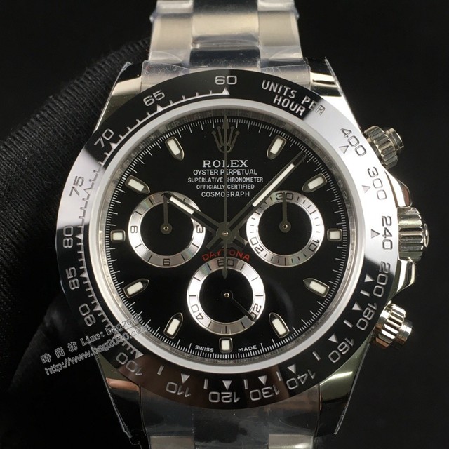 勞力士男士手錶 Rolex迪通拿新品 灰白金迪 玫瑰金迪 黃金迪 餘文樂同款 熊貓迪全新升級版腕表  gjs2293